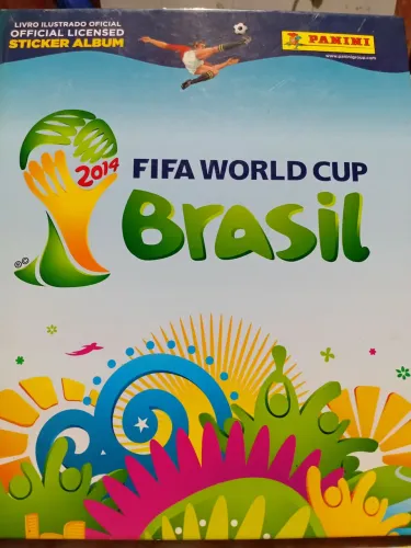Álbum de figurinha da copa 20144