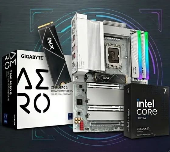Kit PC Gamer - Intel Core Ultra 7 265K + Z890 AERO G + 32GB DDR5 + Nvme 2Tb gen4