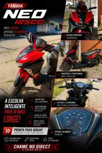Yamaha Neo 125CC - 2020