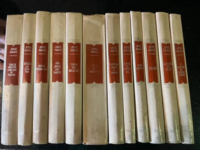 Coleção de livros jorge amado