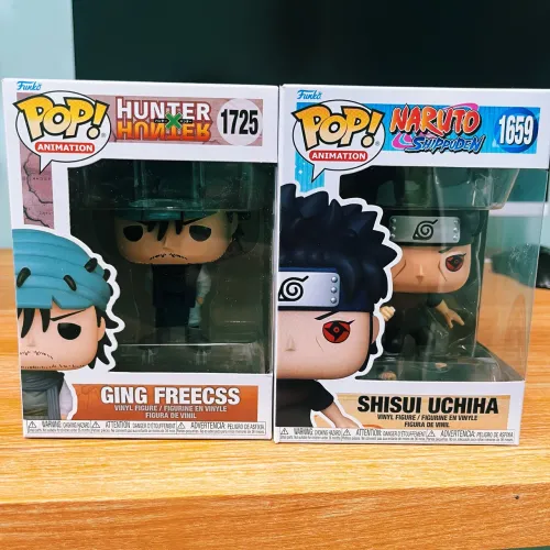 2 Funko por 130 - Shisui Uchiha Ging Freecss Hunter x Hunter e Naruto ORIGINAL