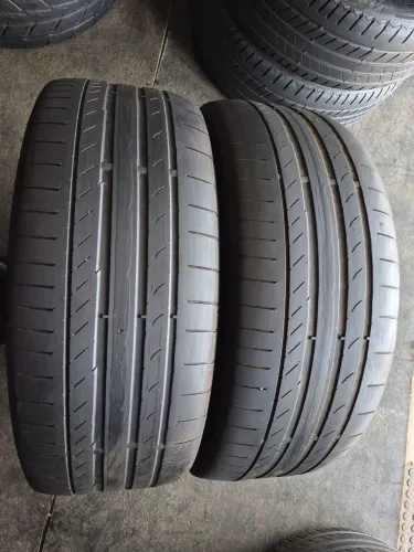 2 pneus 235/55/18 continental original não reaberto (380 em 3× no ct