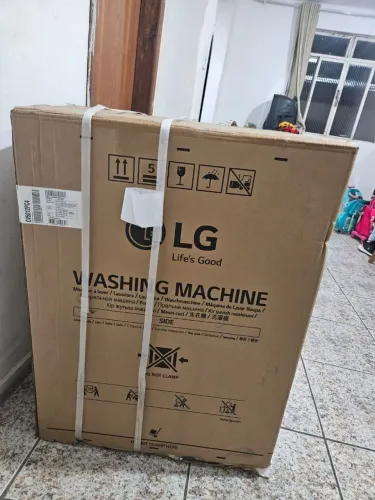 Lava e seca LG smart 12 kg com IA