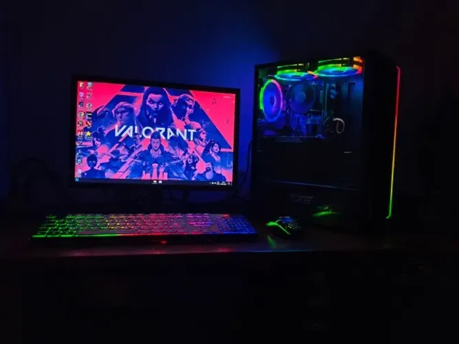 PC Gamer Completo Xeon 16GB RAM + Monitor e Acessórios (Pronto para Jogar!)