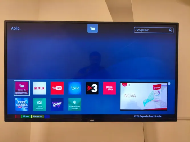 Tv 50 polegadas 4k - em perfeito estado