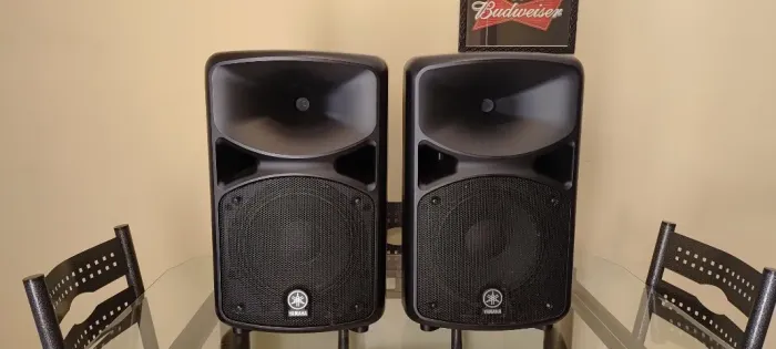 Oportunidade Única - PA Portátil Stagepas Yamaha 600i Novíssimo - Simplesmente Espetacular