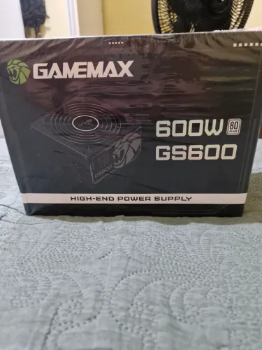 FONTE - Gamemax GS600 de 600W - NOVA - (PARA VENDER LOGO)