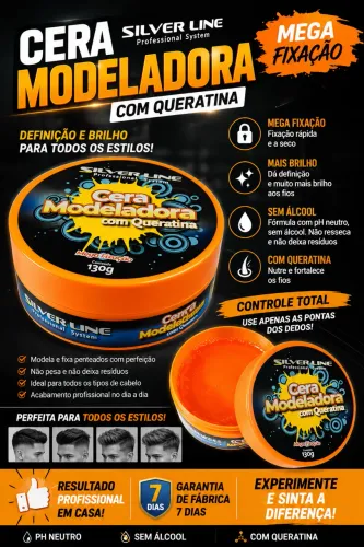 Gel cera pomadas capilares