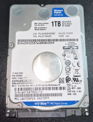 HD Western Digital 1TB