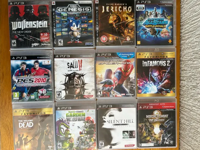 Lote Jogos PS3 RAROS