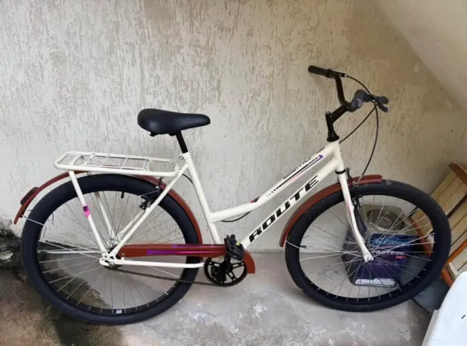 Bicicleta + panela de pressão elétrica 