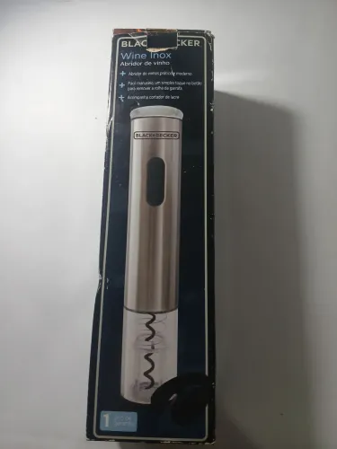 Abridor de vinho black + Decker