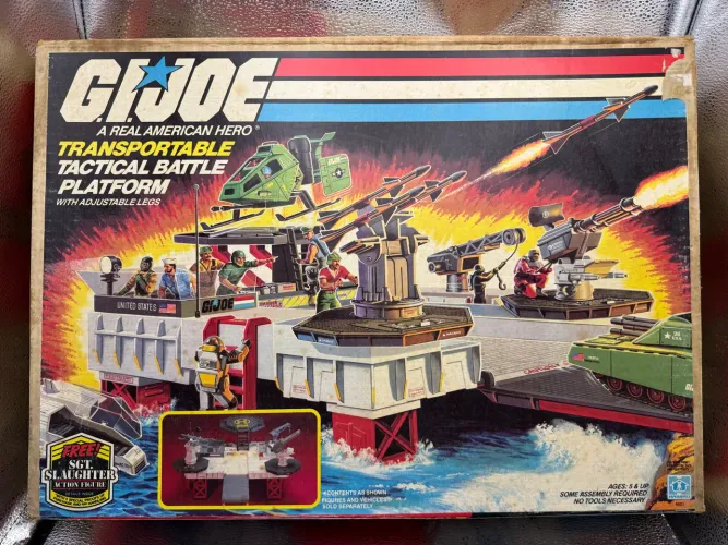 Gi Joe Tactical Battle Platform - 1985 - Comandos em ação
