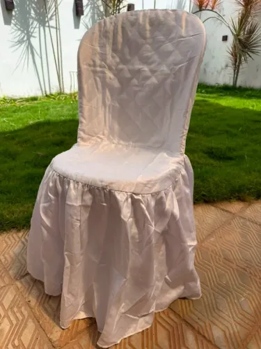 Capa de cadeira para decoração de eventos/buffet (Metalassê/Metalado e Oxford)
