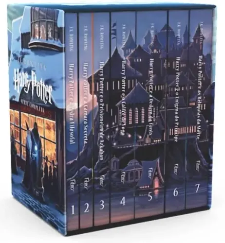 BOX LIVROS HARRY POTTER (castelo) INTACTO ainda no plástico