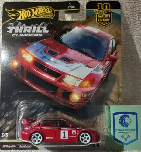 Mitisubishi Lancer Evolution VI - Thrill Climbers - Hot Wheels