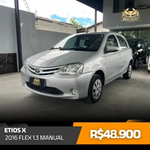 Toyota Etios X 1.3 Flex 16V 5P Mec. 2016