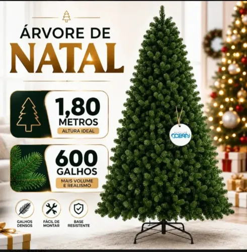 ÁRVORE DE NATAL 1,80M