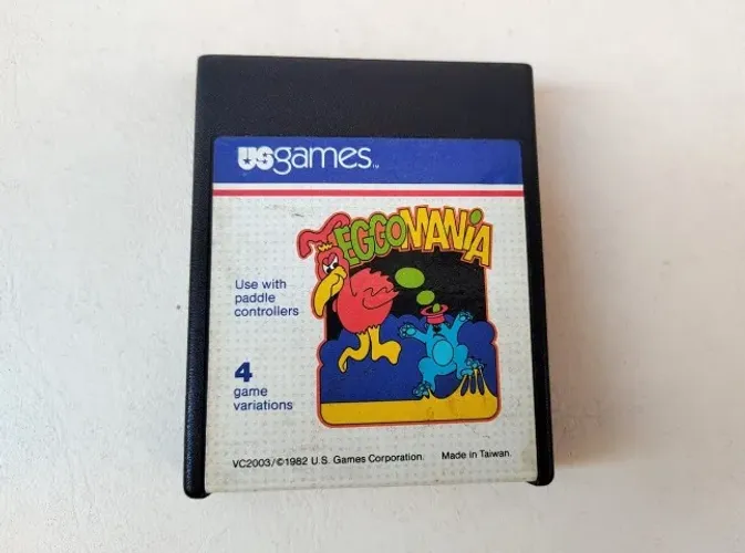 Eggomania - Cartucho Original Americano Atari 2600
