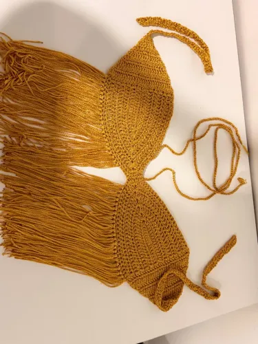 CONJUNTO TRICO FEITO A MÃO