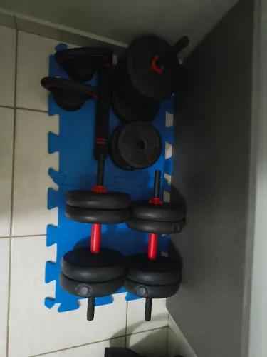 Vendo pesos pra musculação
