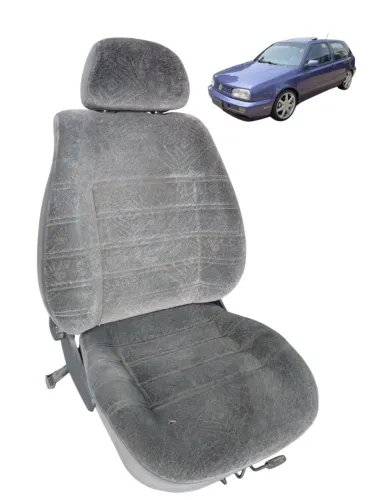 Banco Dianteiro Direito Volkswagen Golf Mk3 1995 A 2000 Cinza