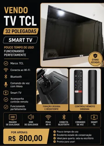 Smart Tv 32 polegadas 