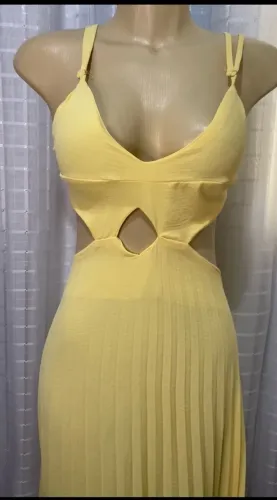 Vestido longo tam único veste P/M