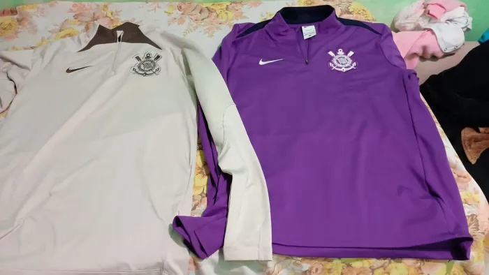 Duas camisas manga longa Corinthians original 