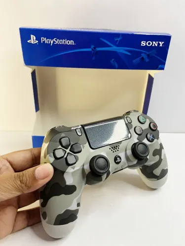 Controle de ps4 cinza camuflado an2