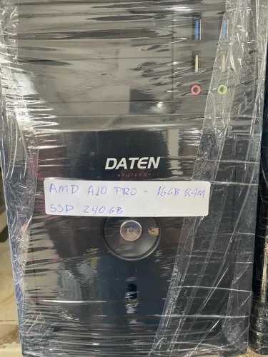 Computador AMD A10 Pro 16gb RAM - SSD 240gb