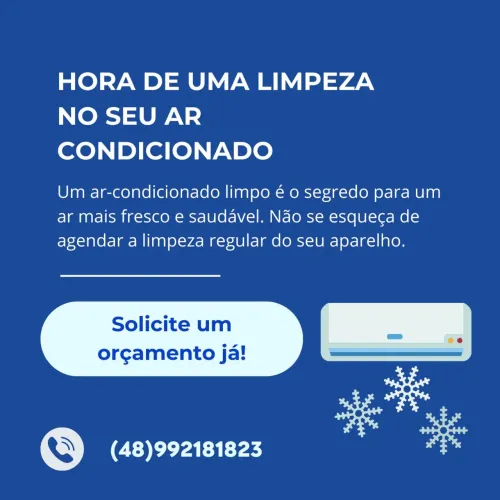 Higienização ar condicionado completo