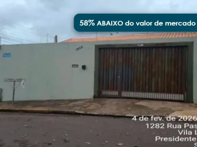Casa 187 m² - Presidente Prudente-SP - Rua Pastor Jorge, 1.282 - Jardim Bongiovani