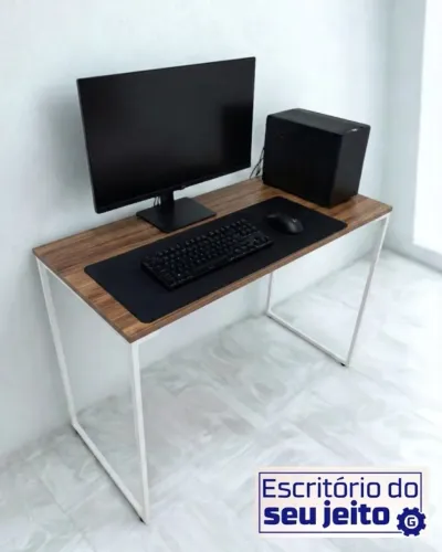Mesa de Escritório Multiuso NOVA Escrivaninha para Notebook Computador Estudo Birô Gamer