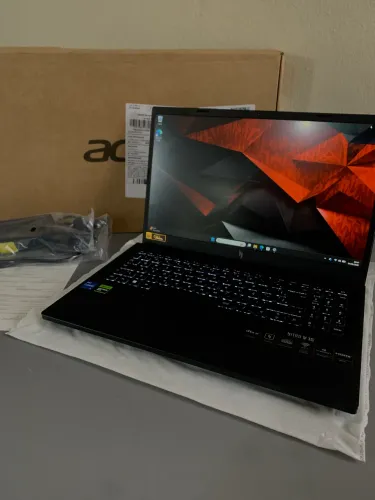 Notebook Gamer Nitro v15 i5 13a geração RTX 3050 8gb