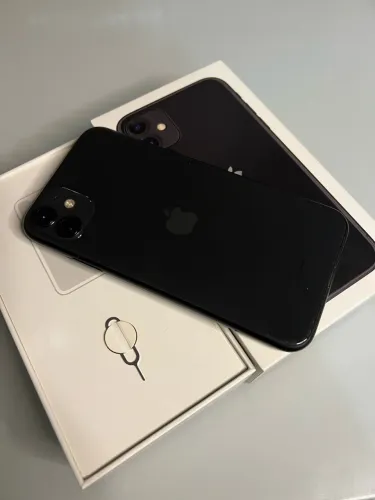 IPHONE 11 PRETO 128GB COM NOTA E CAIXA PRÓPRIA