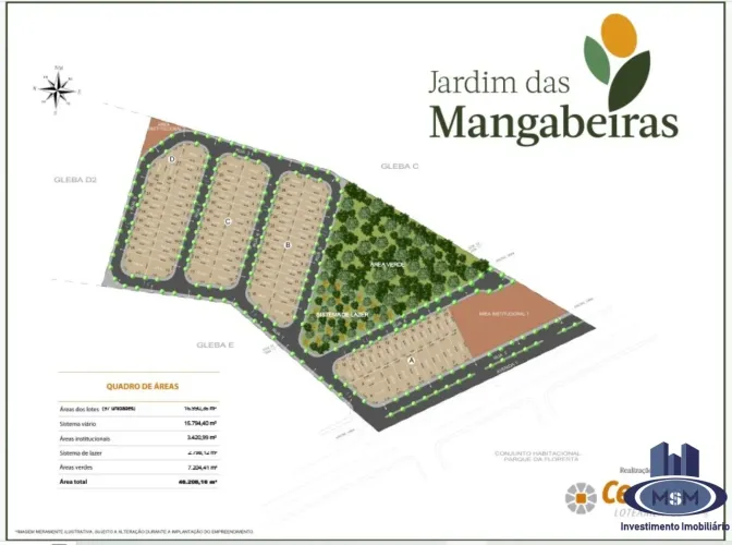 Terreno Jardim das Mangabeiras PARQUE DA FLORESTA em Campinas
