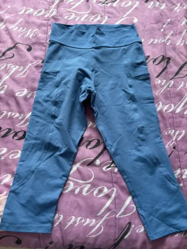 Calça legging academia com bolso