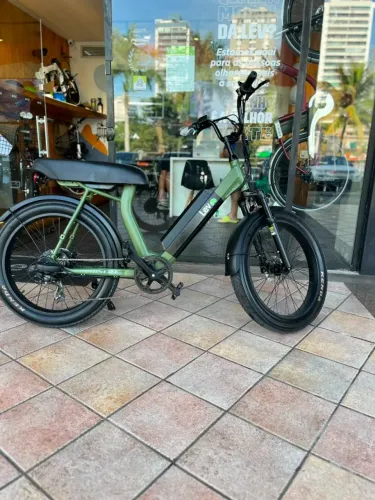 Bicicleta elétrica Lev Cruiser S plus NOVA/ bateria 0km / motor 750w