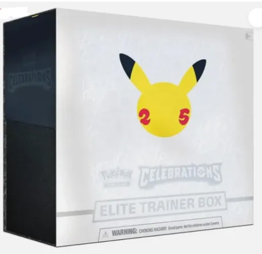 Elite Trainer Box Celebrações 25 Anos EN Lacrado