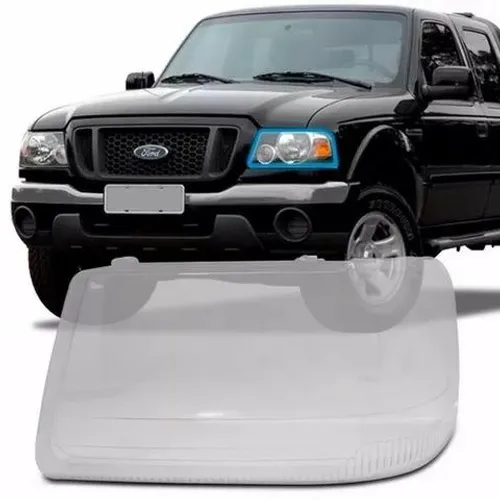Lente Farol Ford Ranger 2005 2006 2007 2008 2009 Esquerdo