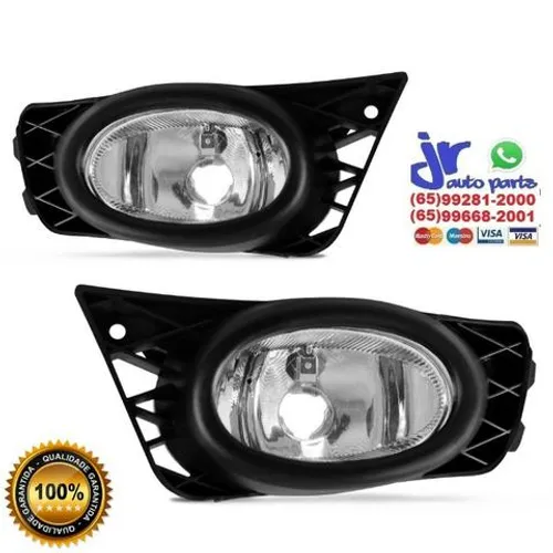 Par Farol de Milha New Civic 2009 2010 2011 2012 Auxiliar Neblina 