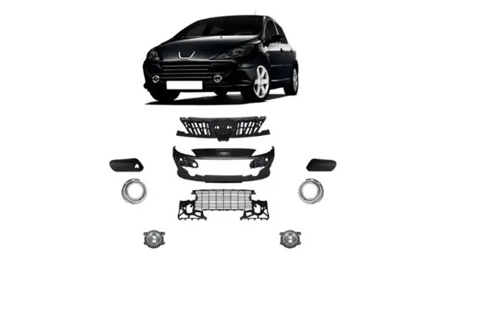 Parachoque Dianteiro Completo Peugeot 307 2007 a 2010 2011 