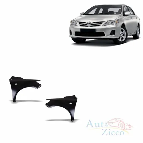 Paralama Corolla 2009 à 2014 com Furo Pisca
