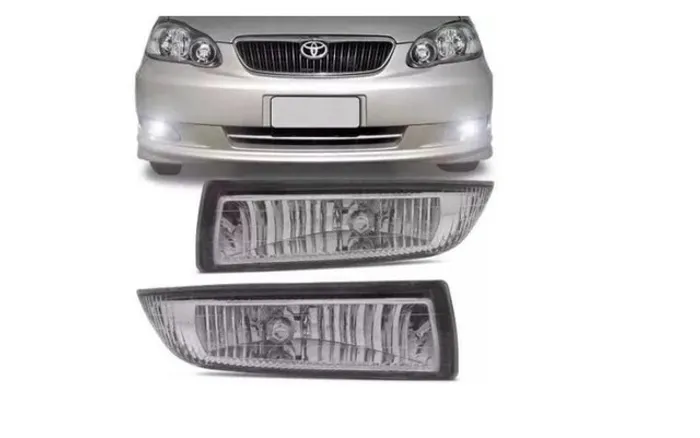 Par Farol Milha Auxiliar Neblina Toyota Corolla 2003 2004 
