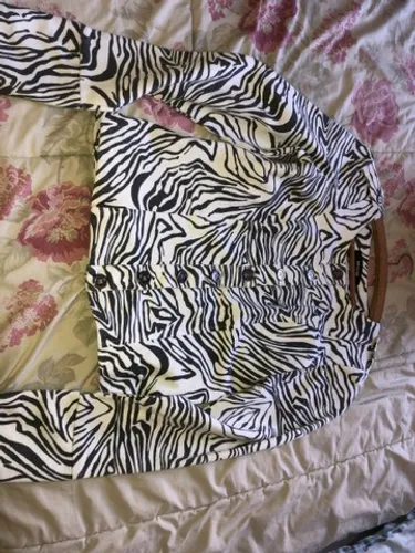 Jaqueta de zebra tamanho M 