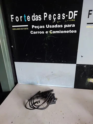 Bobina De Ignição Cabo De Vela Do Clio Sandero Logan 1.0 16v Flex Cód: *4