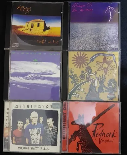 Cds Midnight Oil Raríssimos, muito bem conservados