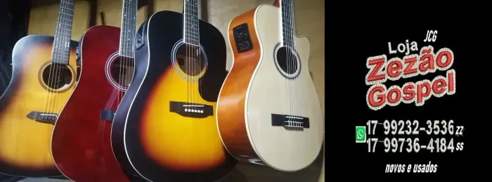 promoção de violões nylon ou aço 660,rs CADA