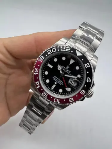Rolex GMT Master II Coca Cola - Preto e Vermelho